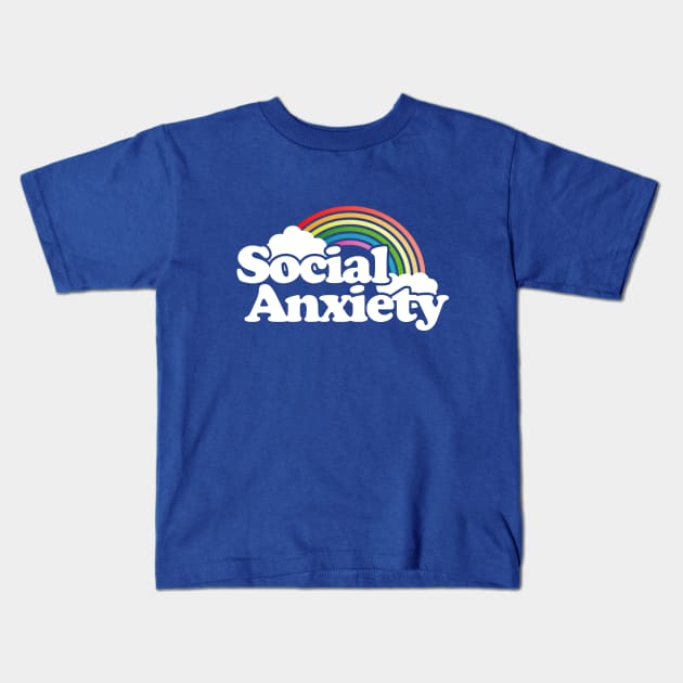 Social Anxiety Kids T-Shirt by bubbsnugg